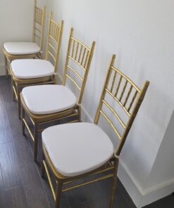 Gold chiavari chair