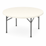 Round Folded Table (capacity = 8-20 person)