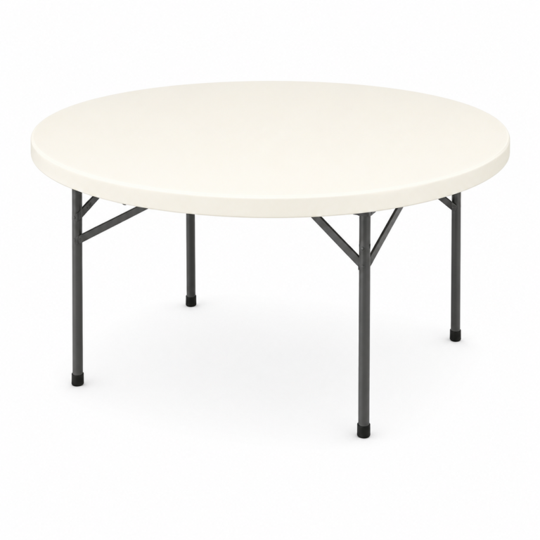 Round Folded Table (capacity = 8-20 person)