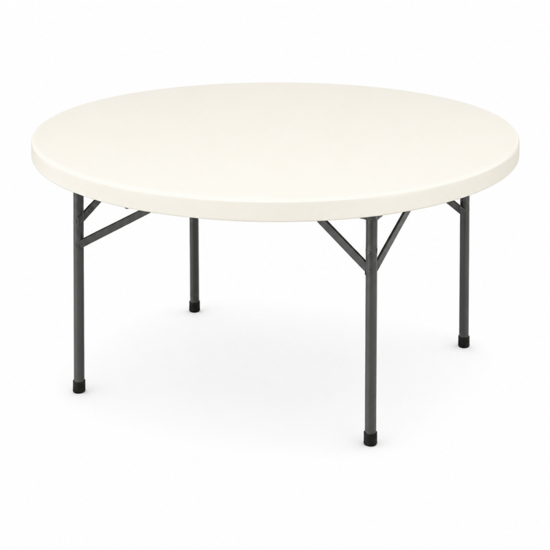 Round Folded Table (capacity = 8-20 person)