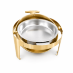 Round Luxe Gold Dish - Image 2