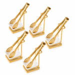 Godl Serving tongs with Stand - Image 2